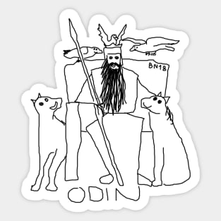 Odin by BN18 Sticker